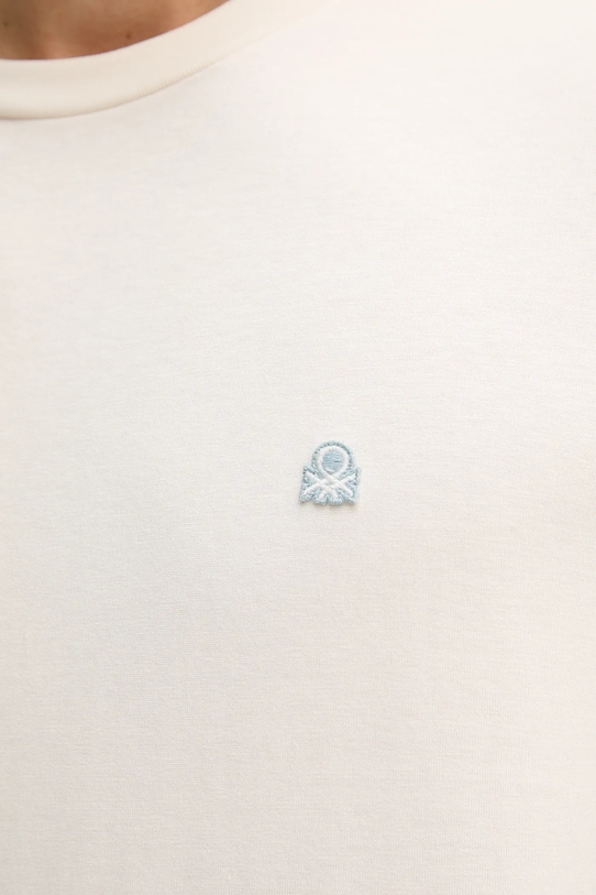 United Colors of Benetton tricou din bumbac 3MI5J1AF7 bej