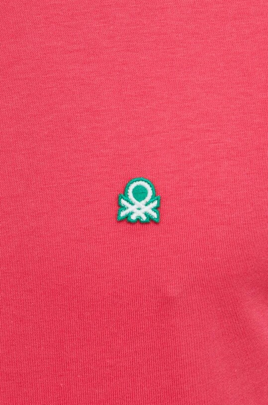 United Colors of Benetton tricou din bumbac roz 3MI5J1AF7