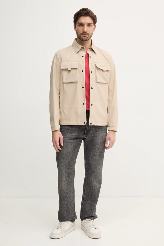 United Colors of Benetton t-shirt bawełniany 3MI5J1AF7 czerwony SS25