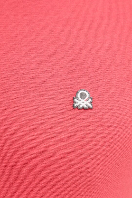 United Colors of Benetton t-shirt bawełniany 3MI5J1AF7 czerwony