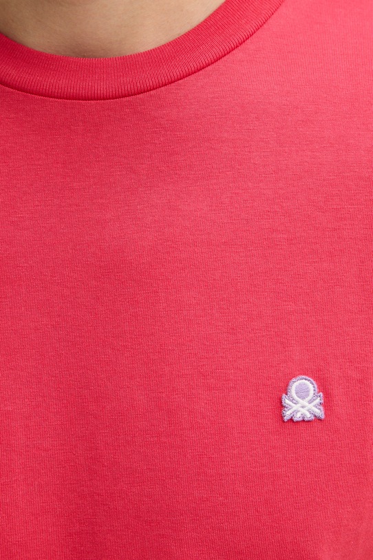 United Colors of Benetton t-shirt bawełniany 3MI5J1AF7 czerwony