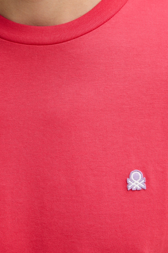 United Colors of Benetton t-shirt bawełniany 3MI5J1AF7 czerwony