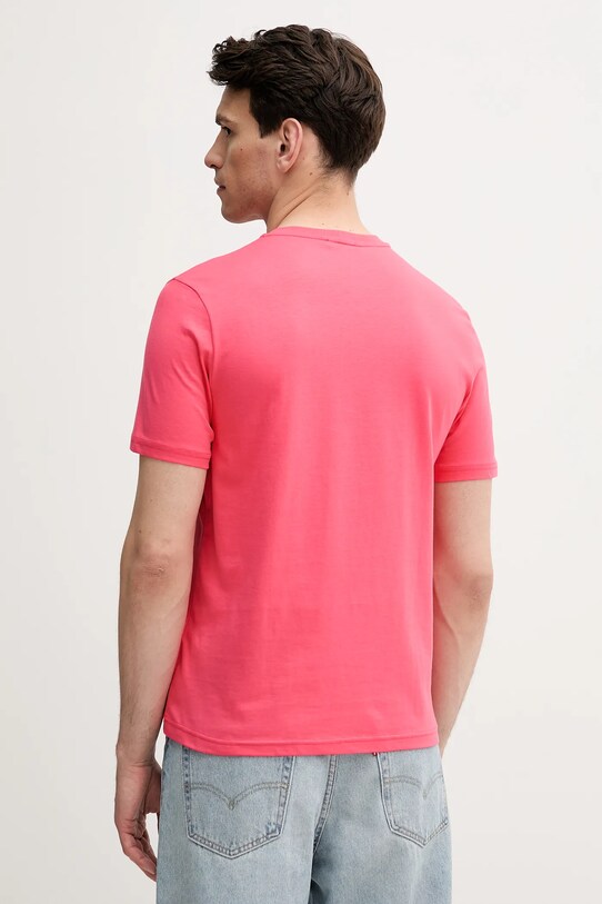 Bavlněné tričko United Colors of Benetton 3MI5J1AF7 růžová SS25