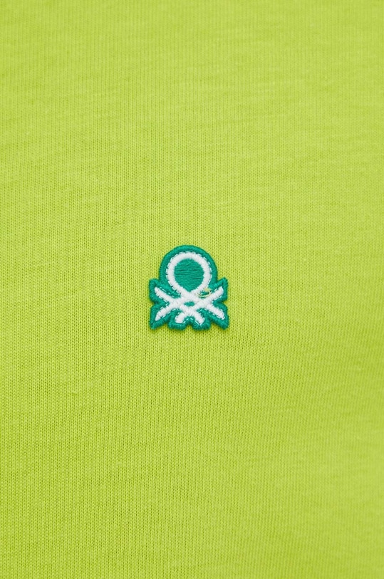 United Colors of Benetton t-shirt bawełniany 3MI5J1AF7 zielony