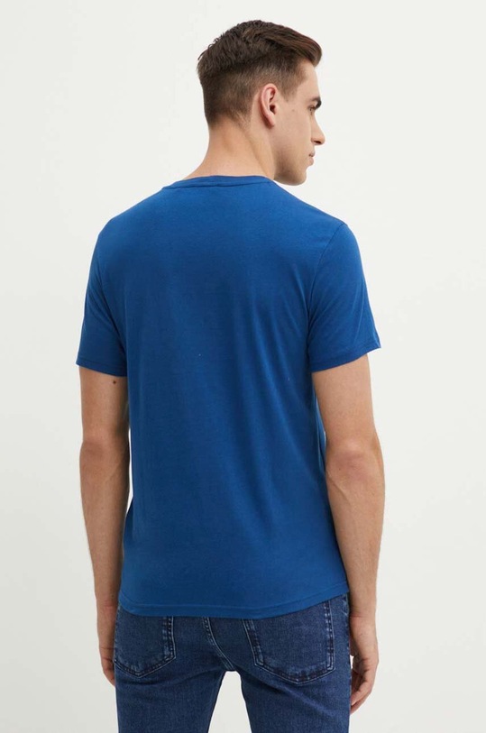 Odzież United Colors of Benetton t-shirt bawełniany 3U53J1F15 niebieski