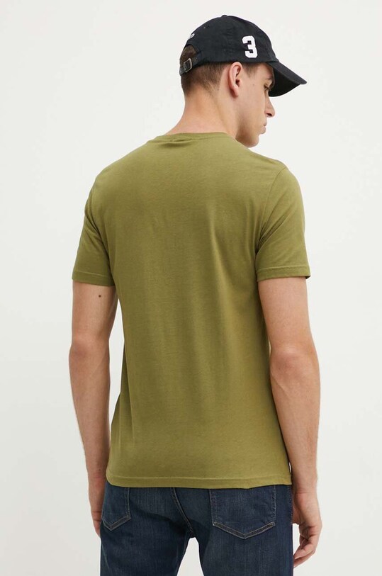 Îmbrăcăminte United Colors of Benetton tricou din bumbac 3U53J1F15 verde