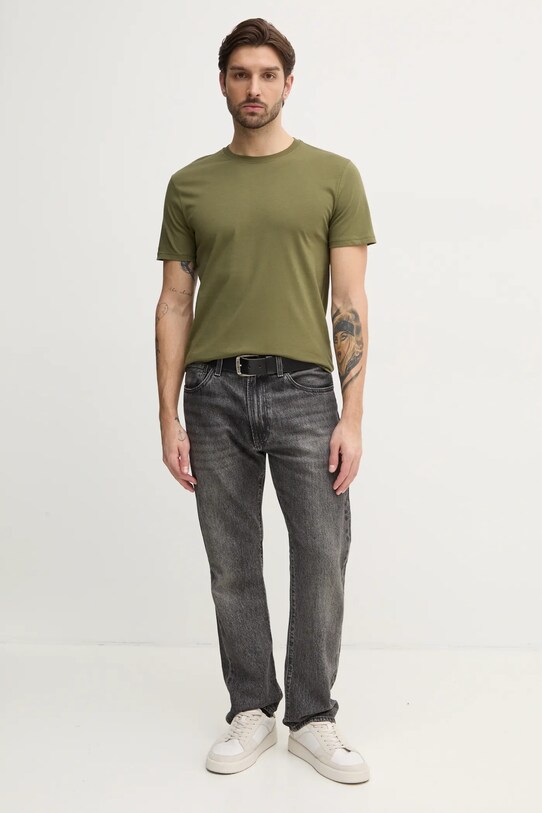 Хлопковая футболка United Colors of Benetton 3U53J1F15 зелёный SS25
