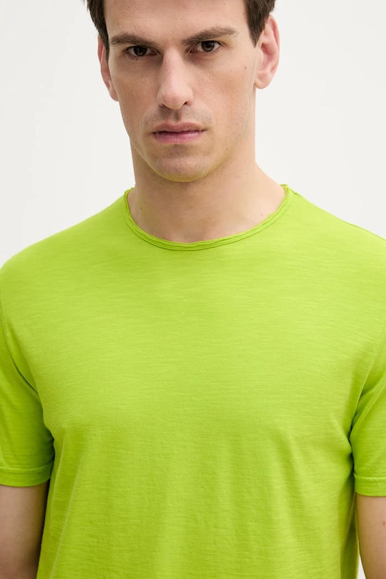 United Colors of Benetton tricou din bumbac verde 3JE1J19A5