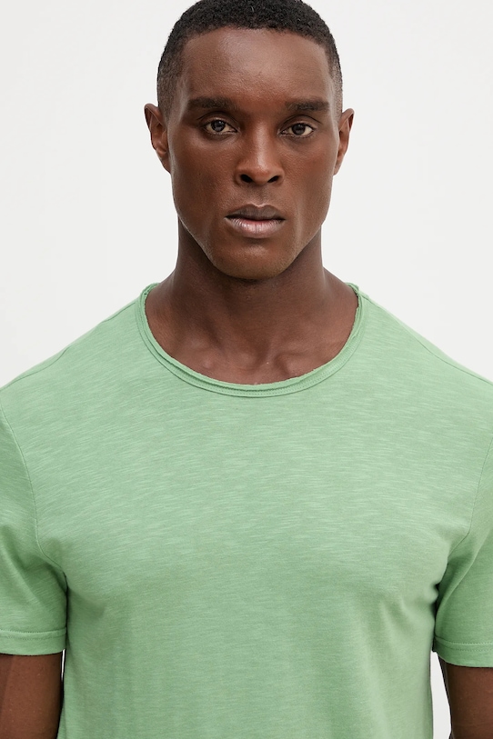 Oblečení Bavlněné tričko United Colors of Benetton 3JE1J19A5 zelená