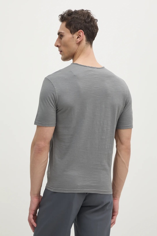 United Colors of Benetton tricou din bumbac 3JE1J19A5 gri AA00