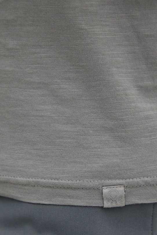 United Colors of Benetton tricou din bumbac 3JE1J19A5 gri