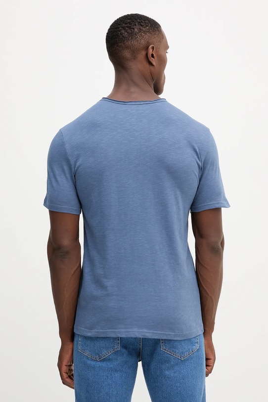 United Colors of Benetton t-shirt in cotone 3JE1J19A5 blu AA00