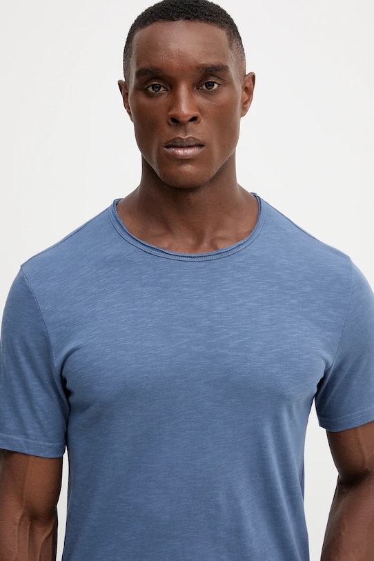 Odjeća Pamučna majica United Colors of Benetton 3JE1J19A5 plava