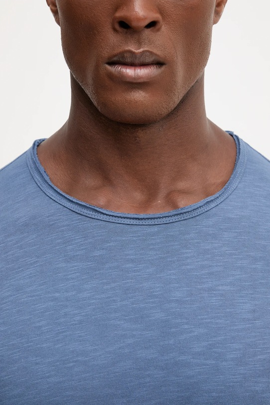United Colors of Benetton t-shirt in cotone blu 3JE1J19A5