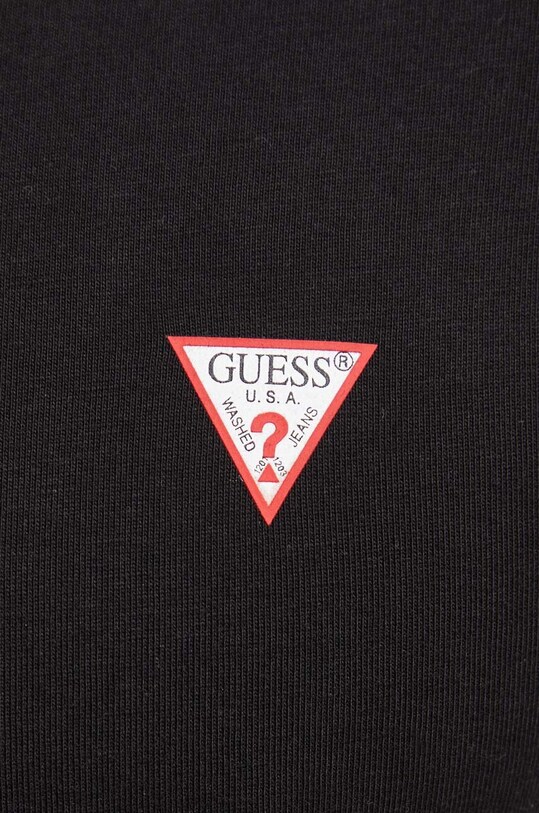 Памучна тениска Guess черен M2YI37.I3Z14