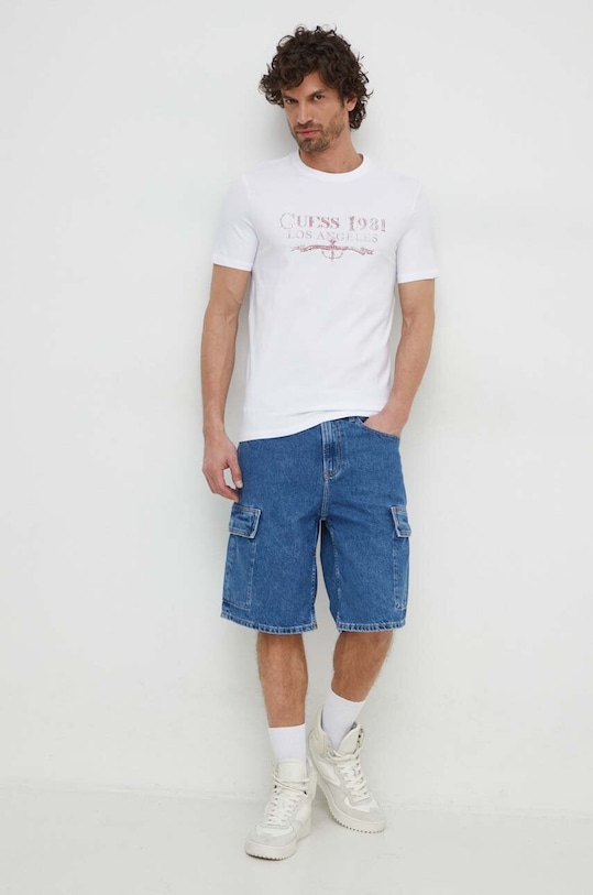 Guess t-shirt M4GI27.J1314 biały SS24