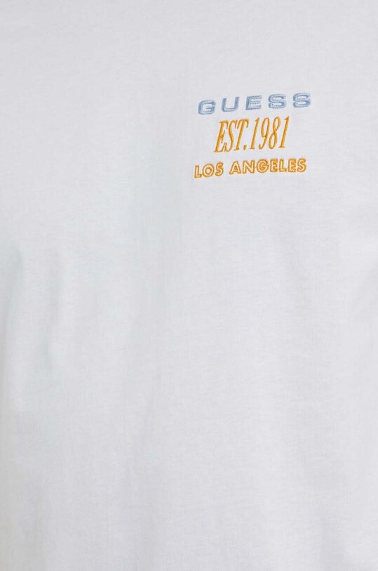 Guess tricou din bumbac M4GI30.I3Z14 alb