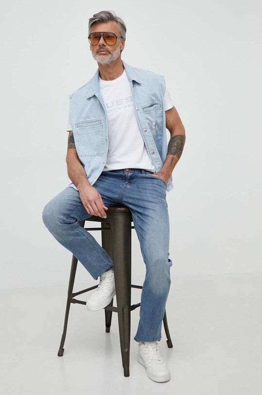 Guess tricou M4GI61.J1314 alb SS24
