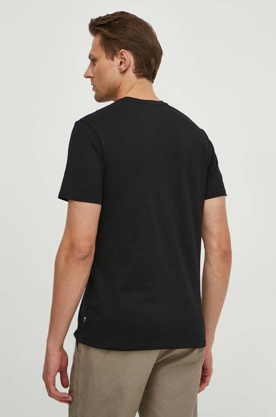 Odzież Guess t-shirt bawełniany M4GI53.K9RM1 czarny