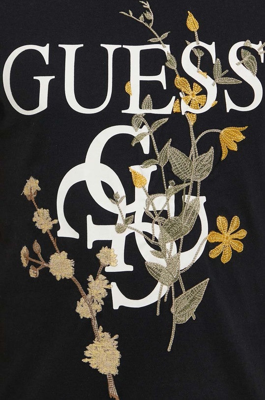 Guess t-shirt bawełniany M4GI53.K9RM1 czarny