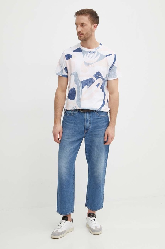 Guess t-shirt bawełniany M4GI13.I3Z14 biały SS24