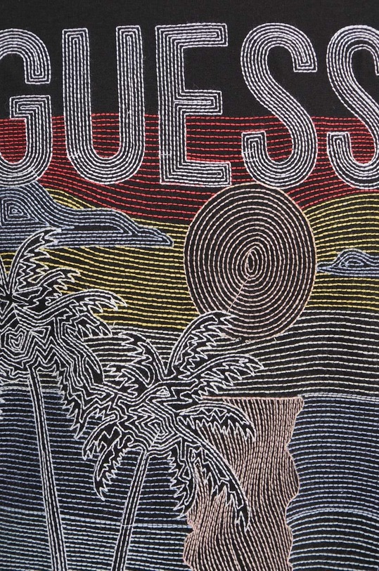 Bavlněné tričko Guess M4GI15.I3Z14 černá