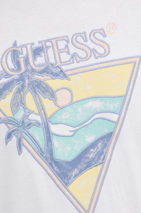 Guess t-shirt bawełniany M4GI16.I3Z14 biały