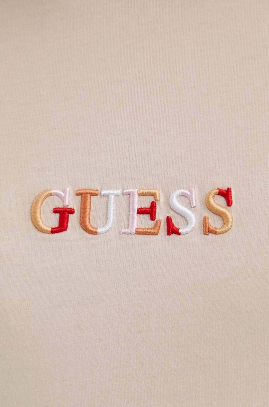 Guess t-shirt bawełniany M4GI92.I3Z14 różowy