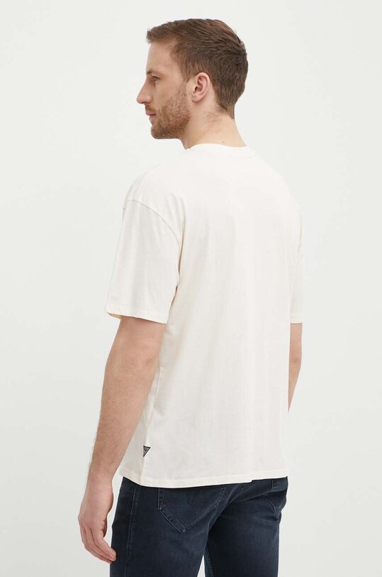 Îmbrăcăminte Guess tricou din bumbac M4GI12.K9RM1 bej