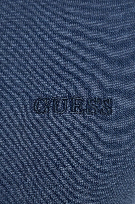 Светр з домішкою шовку Guess M4GR05.Z3DN1 темно-синій