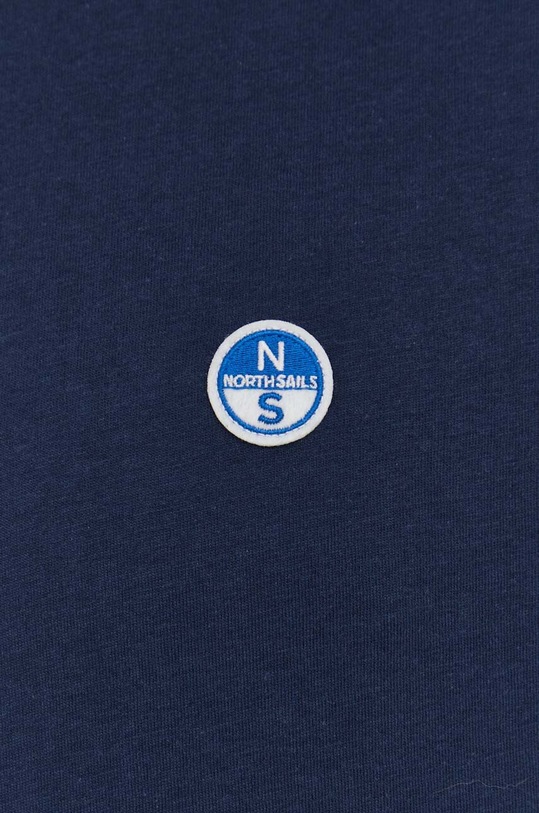 North Sails t-shirt bawełniany 692970 granatowy