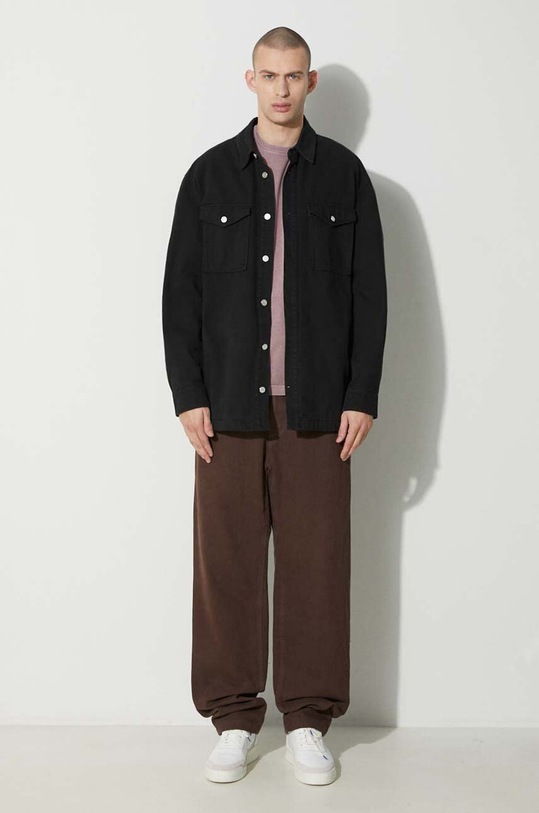 Carhartt WIP cotton t-shirt S/S Taos T-Shirt I032847.1XFGD pink SS24