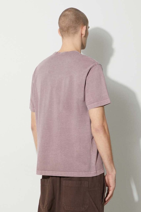 Clothing Carhartt WIP cotton t-shirt S/S Taos T-Shirt I032847.1XFGD pink