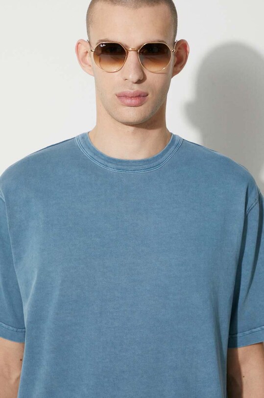 Carhartt WIP cotton t-shirt S/S Taos T-Shirt I032847.1Y1GD blue