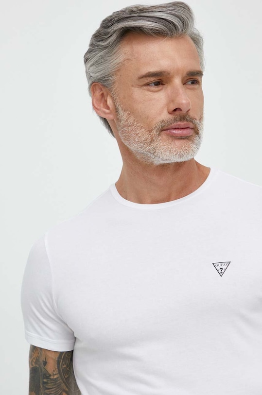 Guess t-shirt CALEB U97M00.KCD31 biały SS24