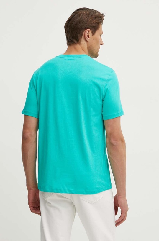 Odzież United Colors of Benetton t-shirt bawełniany 3I1XU108Z zielony