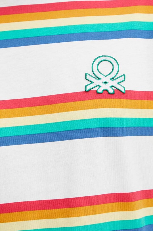 Бавовняна футболка United Colors of Benetton 37IJU108Y барвистий