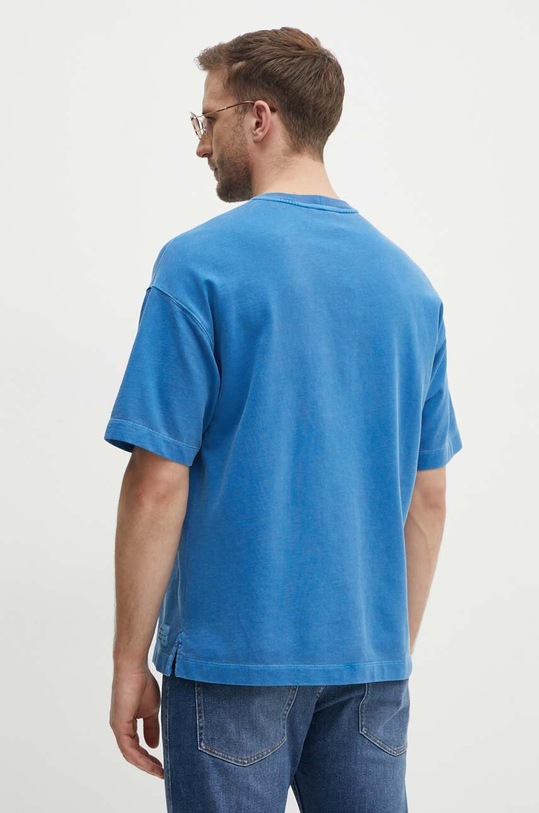 Odzież United Colors of Benetton t-shirt bawełniany 3O04U108R niebieski