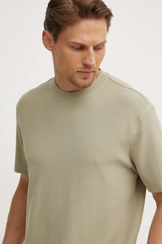 United Colors of Benetton t-shirt bawełniany bawełna zielony 3EQWU108S