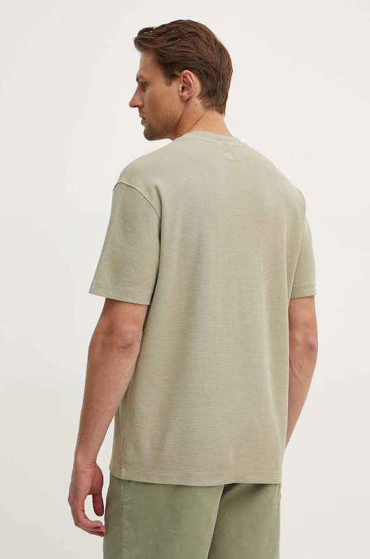 Odzież United Colors of Benetton t-shirt bawełniany 3EQWU108S zielony