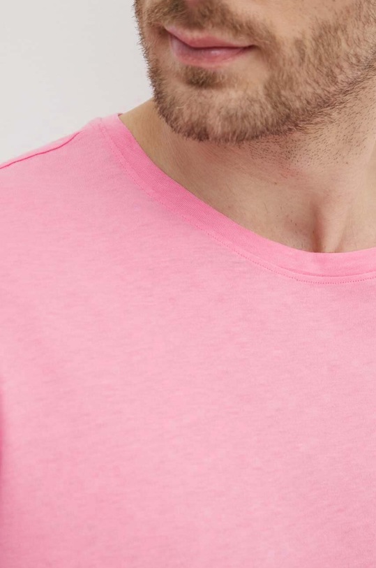 United Colors of Benetton t-shirt in cotone 3P7XU1058 rosa