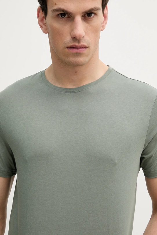 United Colors of Benetton pamut póló szürke 3P7XU1058