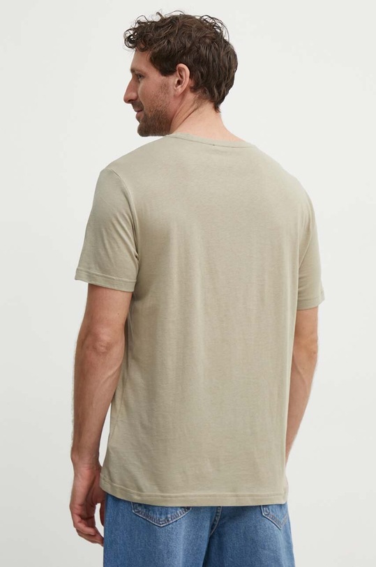 Odzież United Colors of Benetton t-shirt bawełniany 3P7XU1058 zielony