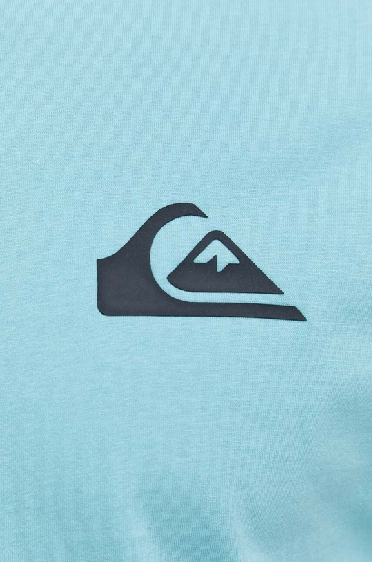Quiksilver t-shirt bawełniany niebieski EQYZT07657