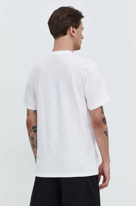 Îmbrăcăminte Quiksilver tricou din bumbac EQYZT07676 alb