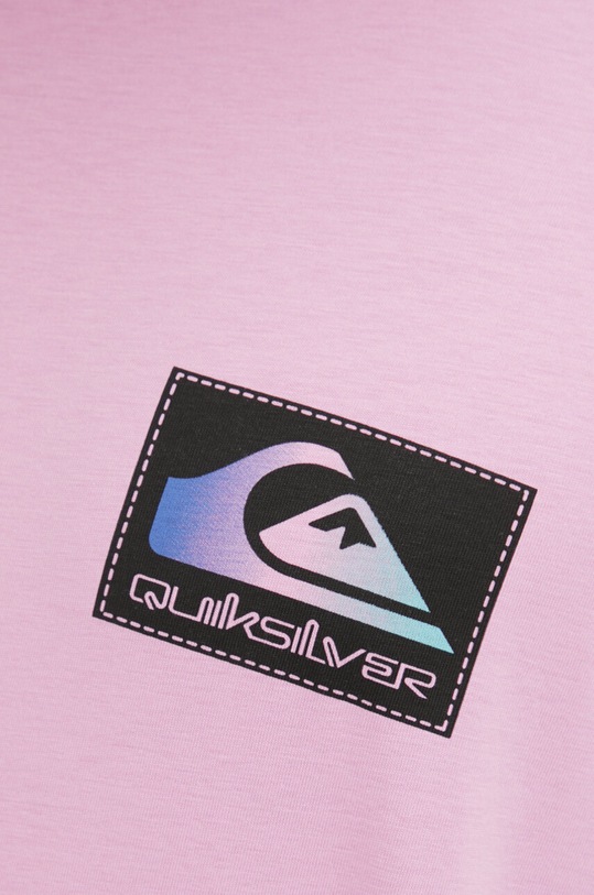 Quiksilver t-shirt bawełniany EQYZT07605 fioletowy