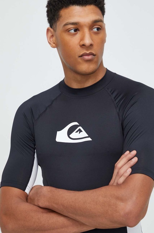 Odzież Quiksilver t-shirt AQYWR03141 czarny