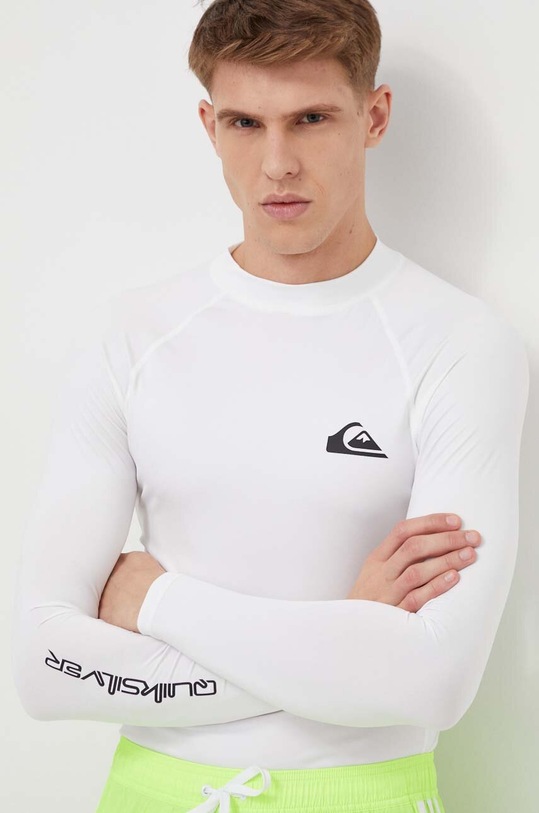 Quiksilver longsleeve z elastanem beżowy AQYWR03131