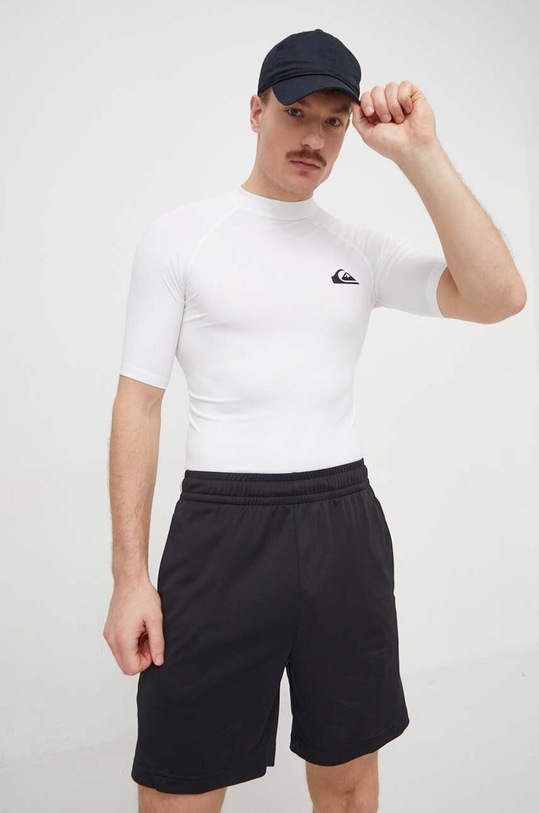 Odzież Quiksilver t-shirt AQYWR03130 biały