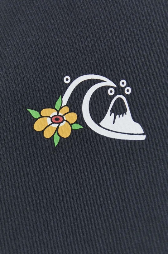 Бавовняна футболка Quiksilver AQYZT09554 сірий